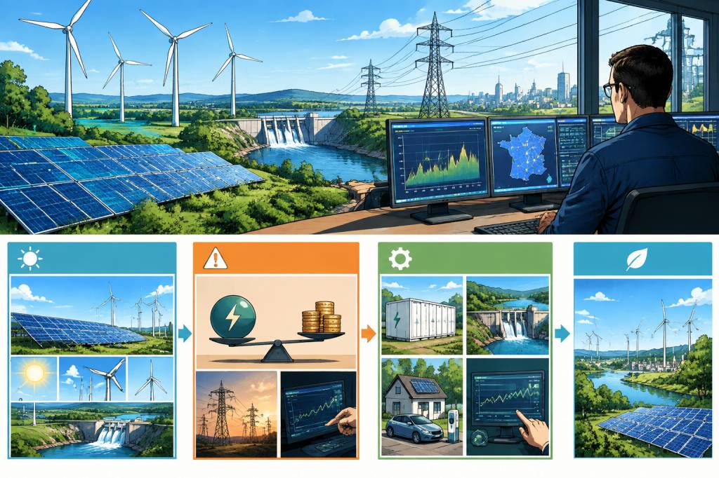 Surproduction d'électricité en France : causes, enjeux et solutions pour mieux la gérer